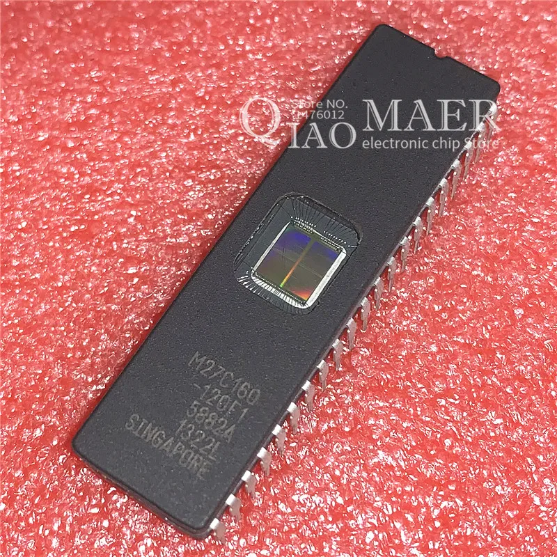 10 шт./лот M27C160-50F1 M27C160-120F1 M27C160-100F1 M27C160 27C160 CDIP42 IC 1 M X 16 UVPROM 100 ns CDIP42