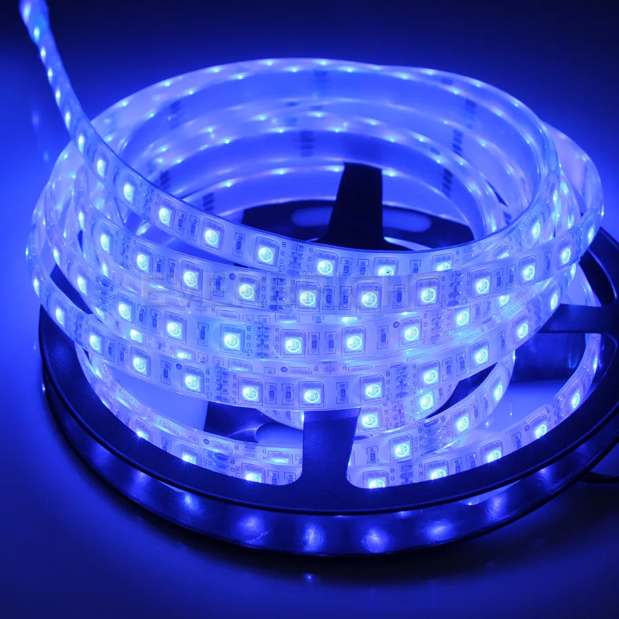 Светодиодная лента SMD5050 RGB водонепроницаемая 100 м 20 рулонов IP68 12 В постоянного