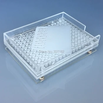 

New! 209 Holes 00#, 0#, 1#, 2#, 3#, 4# Plexigalss Capsule Filling Machine, Manual Capsule Filler Without Tampong Tool