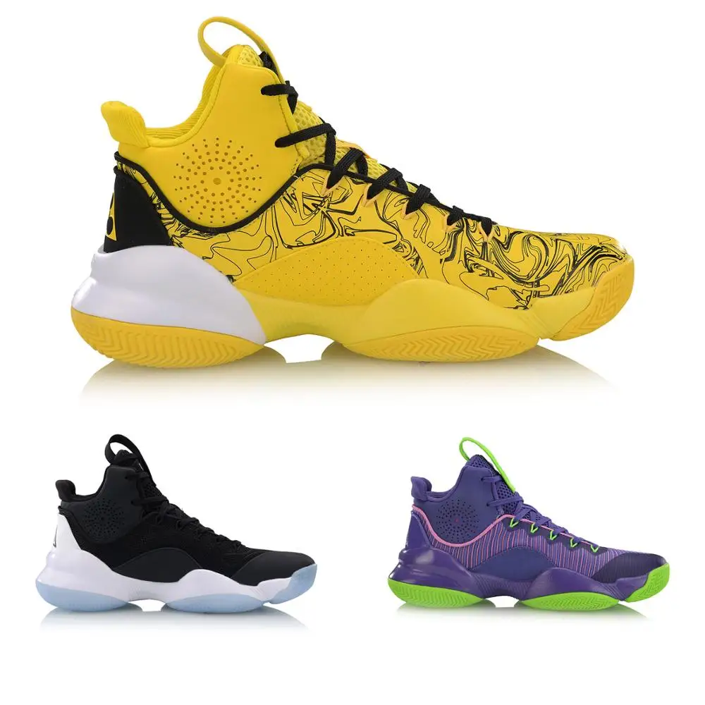 Online Li Ning Männer POWER V Professionelle Basketball Schuhe Wearable Futter Wolke Kissen Komfort Sport Schuhe Turnschuhe ABAP025 XYL235