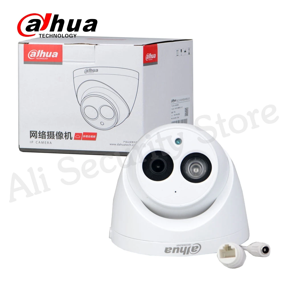 Dahua IPC-HDW4433C-A 4MP HD POE сеть Starnight IR мини купольная IP камера Встроенный микрофон Onvif CCTV от IPC-HDW4431C-A