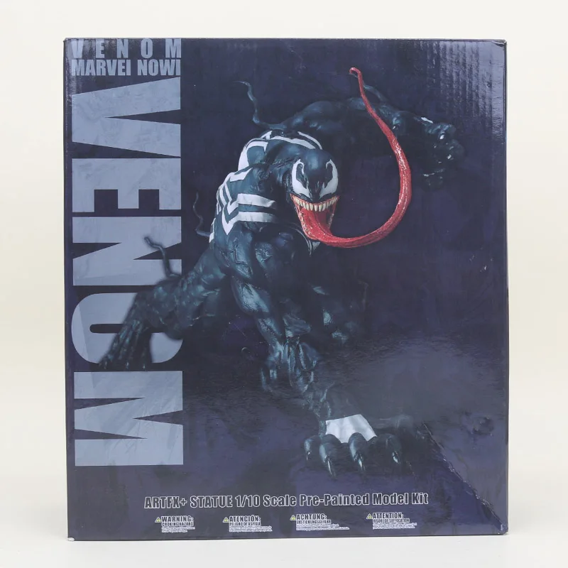 14,5-27 см игрушки Marvel Iron Studio the Spiderman ARTFX+ Статуя 1/10 Масштаб ПВХ экшн-фигурка Venom Carnage Коллекционная модель игрушки - Цвет: old venom 12cm box