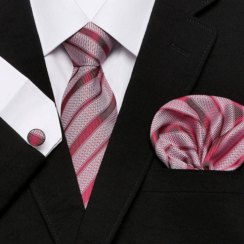 3 шт мужской набор галстуков тонкий галстук-бабочка галстук высококачественные узкие 7,5 см ширина мужской галстук платье модный мужской Карманный платок квадратный костюм набор