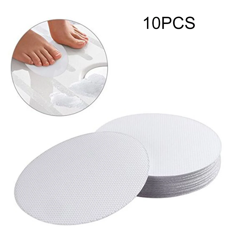 

10Pcs PEVA Bathroom Pro-wearing Strips Waterproof Tapes Anti-slip Stickers Performance Bathtub Decals Safety Shower Treads New