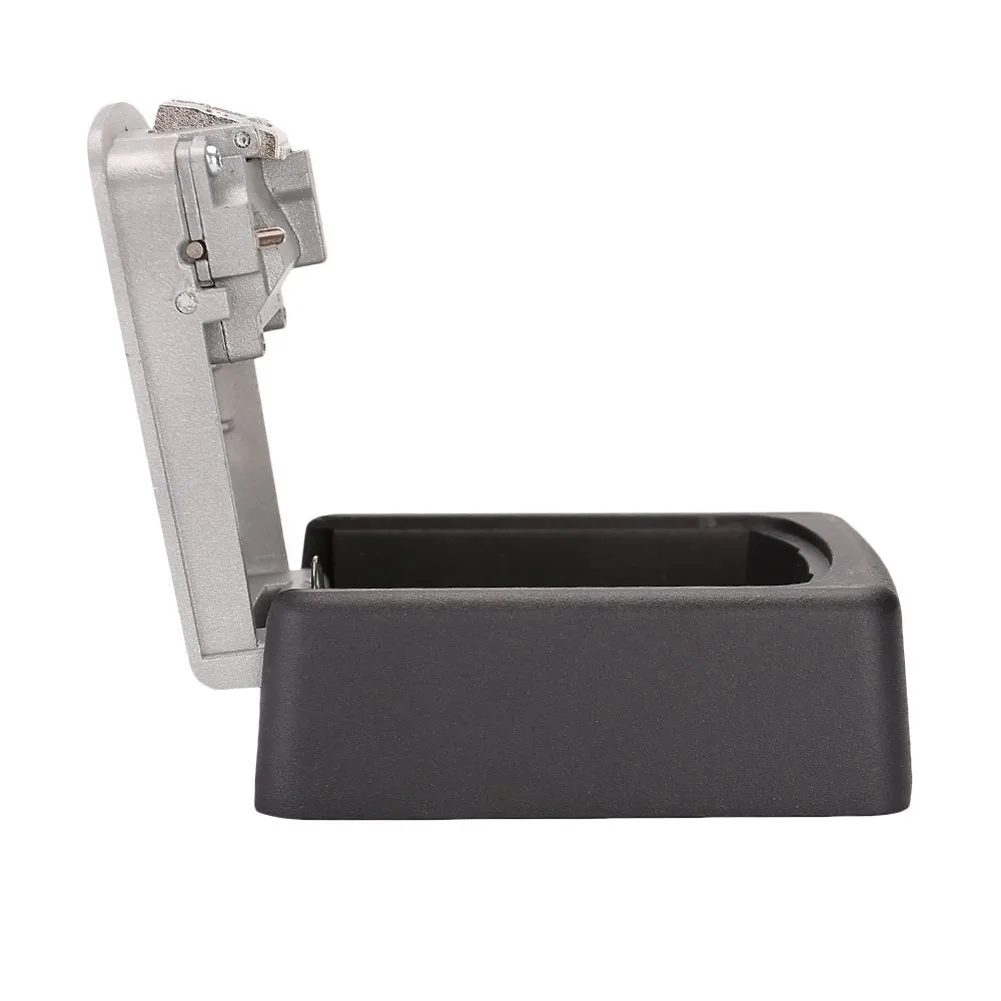 

Wall Mount Key Lock Box with Adhensive Tape 4-Digit Combination for Indoor Outdoor Holds 5 Keys _WK