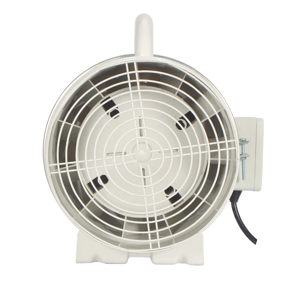 8'' 220V Extractor Fan High Efficiency Ducted Ventilator Turbo Fan Ventilation System Exhaust Air Inline Duct Fan Household New 8'' 220V Extractor Fan High Efficiency Ducted Ventilator Turbo Fan Ventilation System Exhaust Air Inline Duct Fan Household New