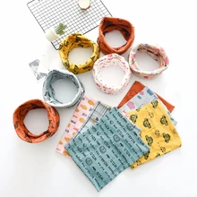 40*37 см, весенне-осенне-зимние детские шарфы, популярные детские воротники с круглым вырезом для девочек, детский шарф для мальчиков, Модный хлопковый Детский шарф