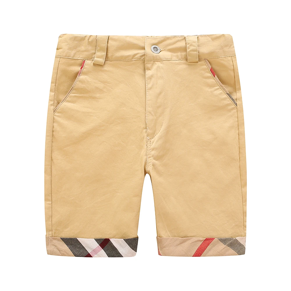Goede 2 7 jaar Jongens Shorts Klassieke Plaid Londen Brand Design Verstelbare Shorts 2018 Fashion Design Shorts voor Kinderen Kleding