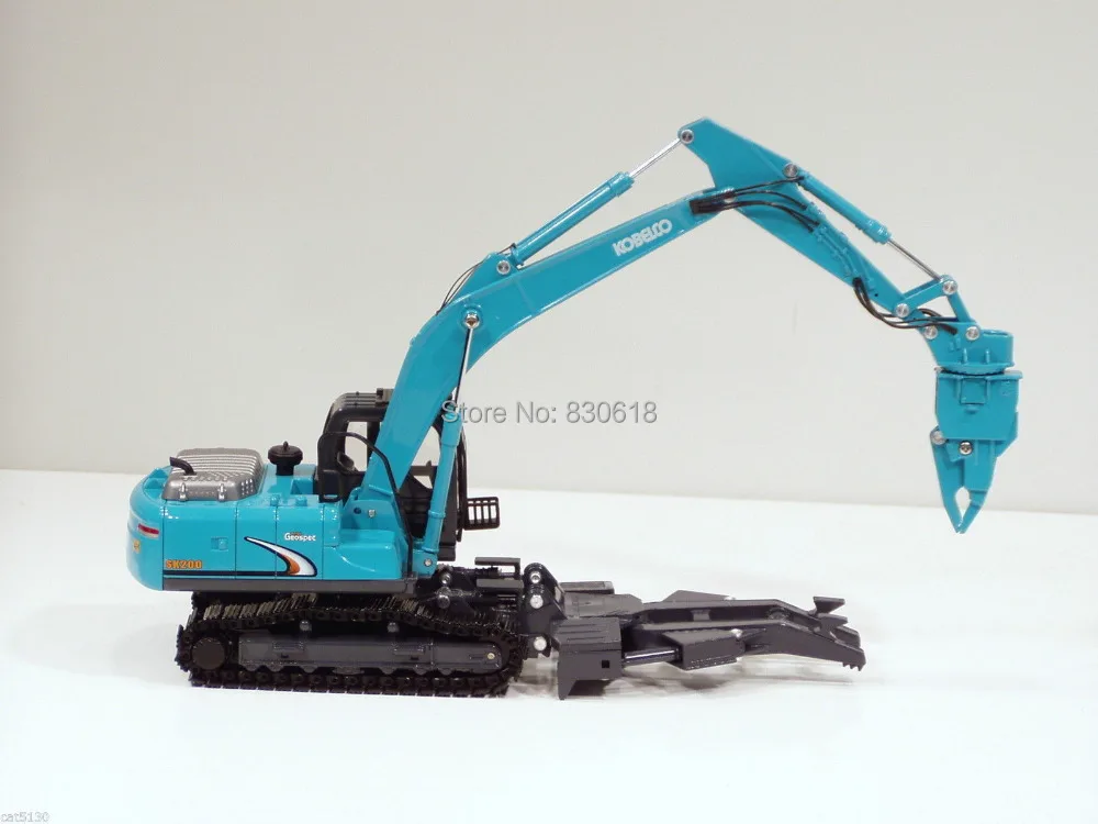 Kobelco SK200 8 экскаватор w/ Pincher 1/40 MIB литые модели строительных автомобилей|construction vehicle