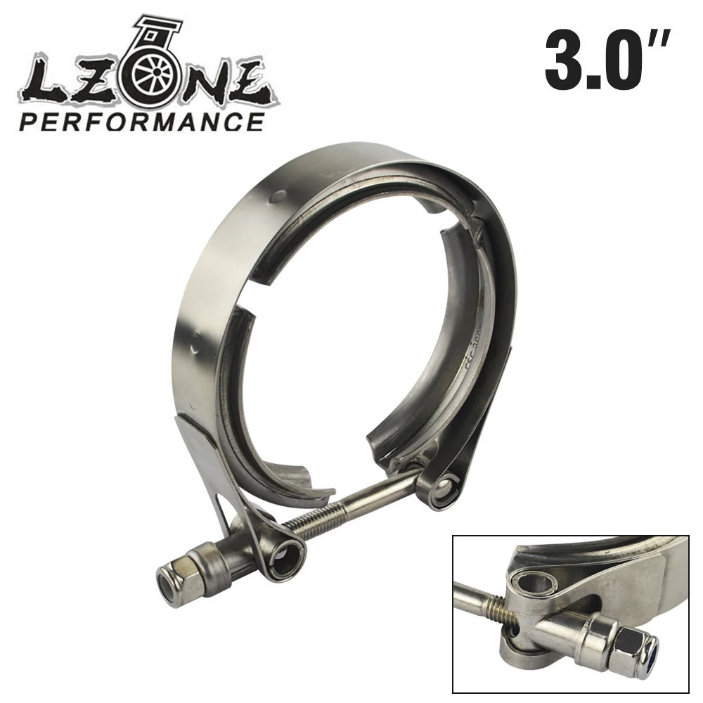 

LZONE - 3" STAINLESS STEEL 304 TURBO/INTERCOOLER/DOWNPIPE/DOWN PIPE/HOSE NORMAL OR QUICK RELEASE V Band CLAMP JR-VCN3/VCQ3