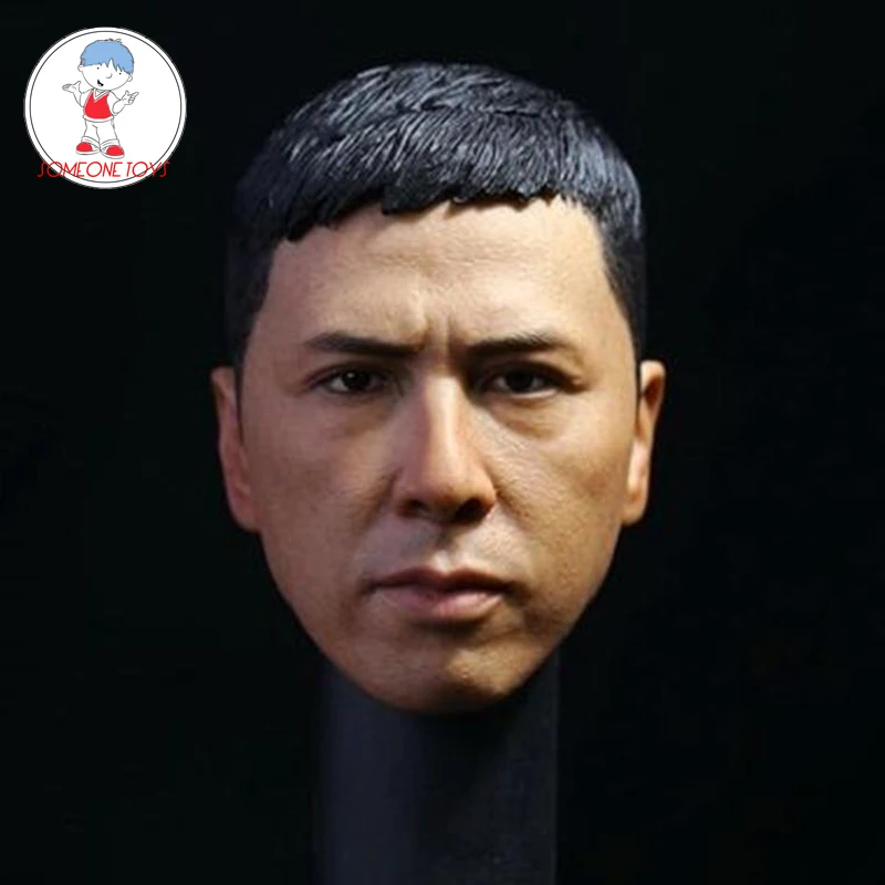 1:6 весы Donnie Yen Yip Man3 голова скульптура Азиатский мужской кунг фу звезда