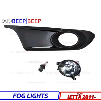 

For Volkswagen Jetta 2011- fog lights fog lamp assembly lighthalogen car styling decoration accessories