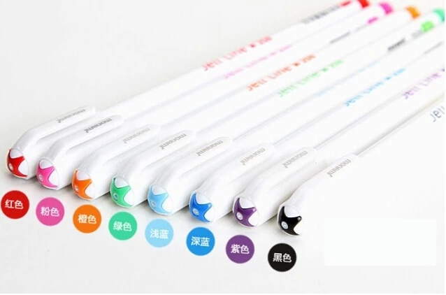 8 pcs/lot color pens creative gel pen office & school supplies stationery for school 04079