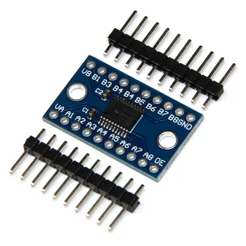 

TXS0108E High Speed Full Duplex 8 Level Converter Module 8 Bit Bidirectional Voltage Converter