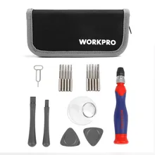 WORKPRO 17 PC Прецизионная отвертка для iPhone Электроника щелевая