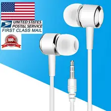 Проводные наушники 3,5 мм с микрофоном для iPhone смартфонов планшеты ноутбук для мобильного телефона