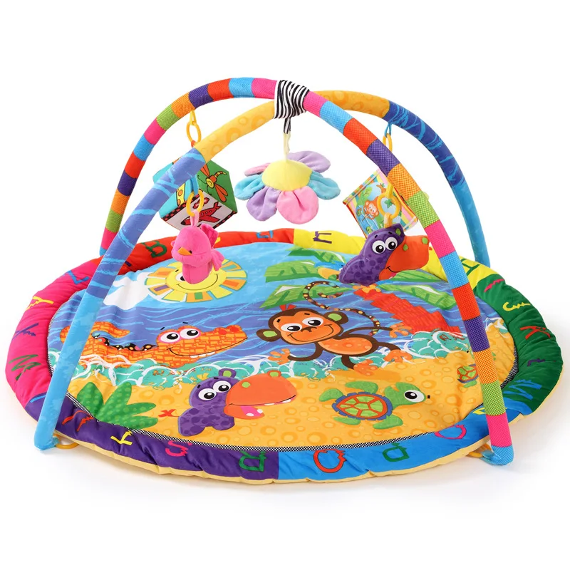 OLOEY Baby Play Mat 90*90*50cm Tapete Infantil Kids Rug Playmat Baby Gym Fitness Frame Activity Mat Toys#Mat007
