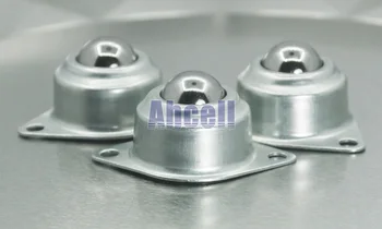 

5pcs CY-15A 5/8" inch Ball transfer Bearing unit 15mm Small Wheel Roller 16mm steel ball transport conveyor roller ball caster