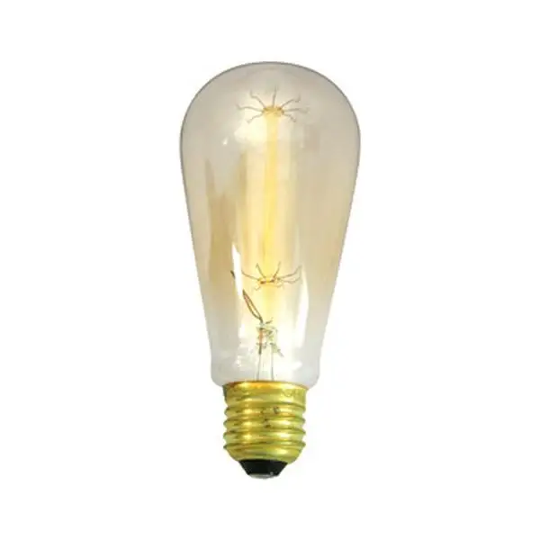 Декоративная лампочка яйцевидные электро DH, мощность 40 Вт, нити де углерода, Джек E27, 80,671/40
