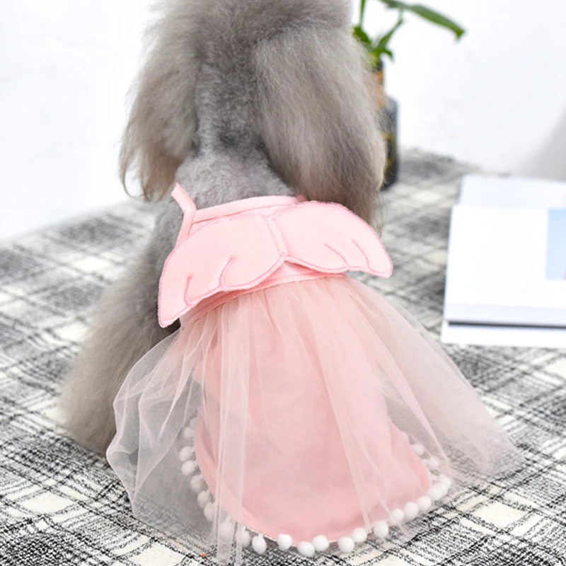 

Summer Dog Dress Pet Dog Clothes Cat Clothing Small Dog Costume Puppy Apparel Chihuahua Yorkies Yorkshire Poodle Bichon Skirt