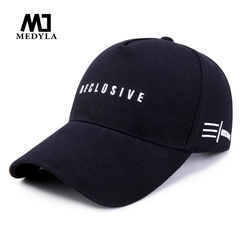 

medyla 2019 new Baseball Cap Men RECLUSIVE Caps Women Brand Hats Joker visor leisure sports travel sunscreen cap