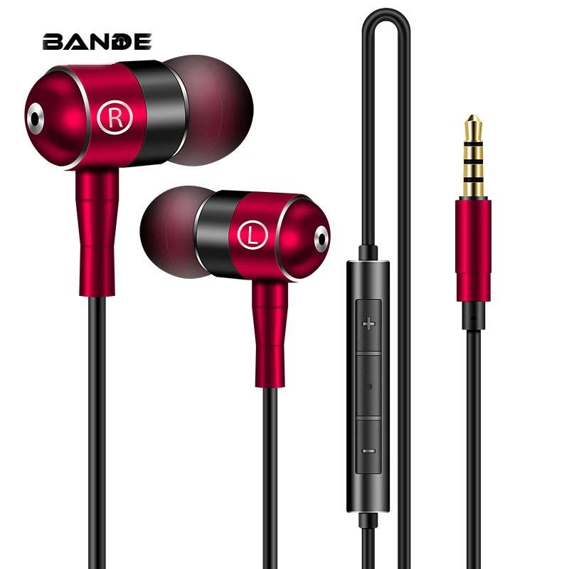

Sports Belt Line Headphones With Microphone And Metal Plug For Ip7 ip8