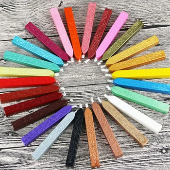 

High quality 26pcs/lot Vintage Cord Wick Sealing Wax Sticks Seal stamps Letter Wedding Invitations grape wine Sealing Wax Sticks