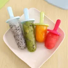 Для Фруктового мороженого на палочке формы для приготовления пищи инструменты прямоугольной формы многоразовые DIY Мороженое Поп формы для выпечки | хит