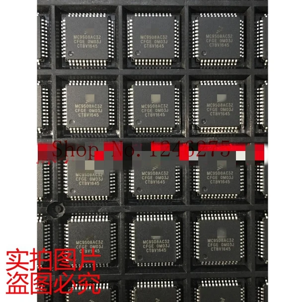 10pcs Mc9s08ac32cfge Mc9s08ac32 Qfp44 100% New Original - Replacement ...