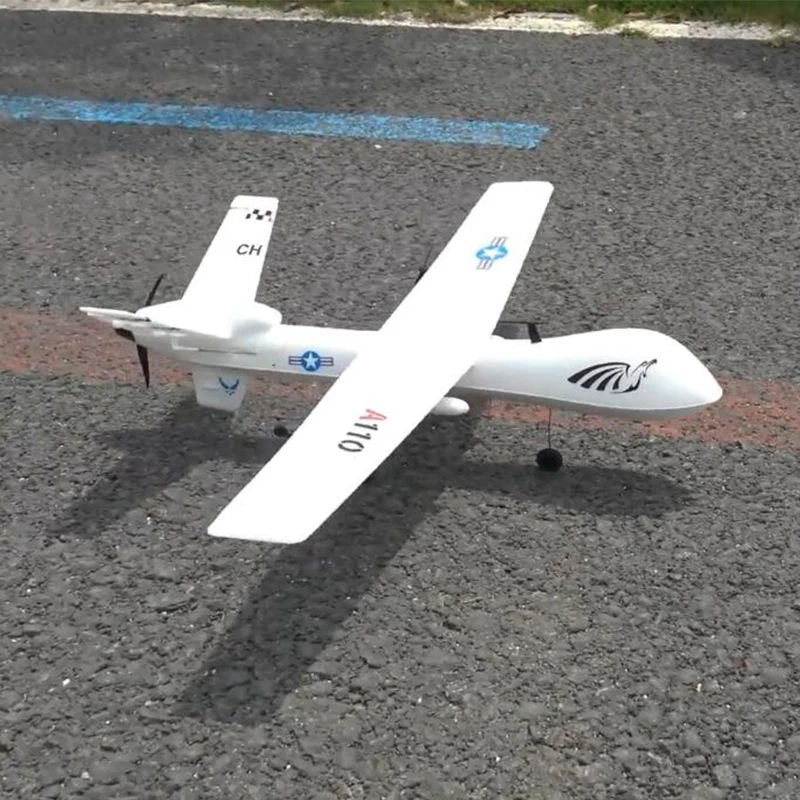WL Toys XK A110 3CH симулятор ударопрочный MQ 9 модель военной авиации вертолет хищник для