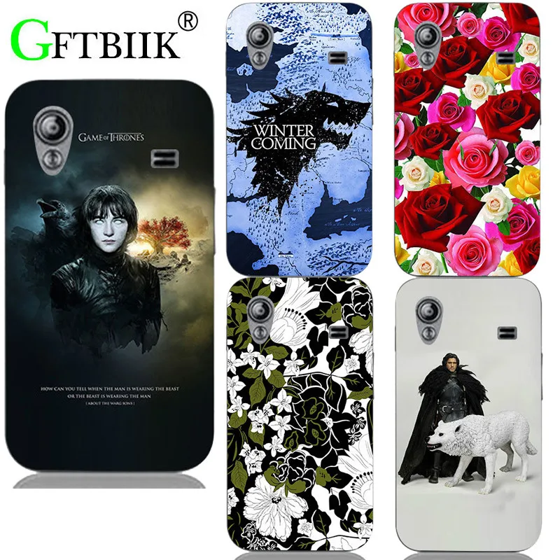 

For Game Of Thrones 7 Case For Samsung Galaxy Ace S5830i GT S5830 GT-S5830i Cover Soft Silicon Printed Phone Shell Football Case