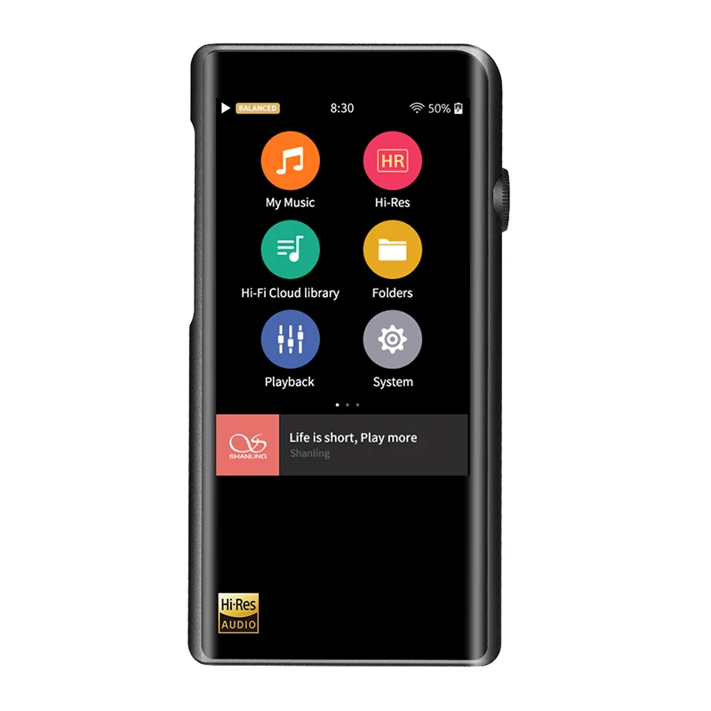 Портативный музыкальный плеер высокого разрешения AK Audio Shanling M5s Bluetooth Apt X мини DAP DSD