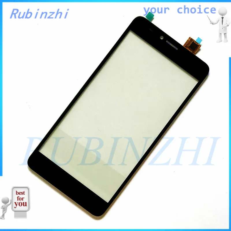 RUBINZHI с лентой мобильный телефон сенсорный экран для BQ BQS 5594 Strike Power Max дигитайзер