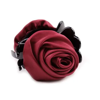 

HOT 7 colors Fashion Korean Brand Hair Clip Rose Hair Claws Clips Hair Acces For Women Girls Hair Crab Clamp Hairpin Headwear