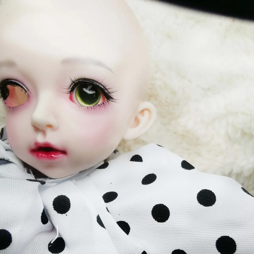 Акриловый 3d глаз для 1/3 1/4 1/6 sd ms doll ручной работы с расширением зрачка цвет темно