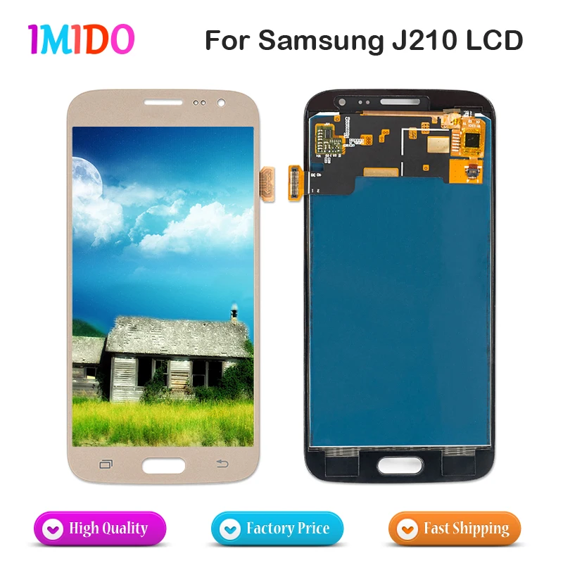 

20PCS Wholesale LCD Display For Samsung Galaxy J2 J210 J210F 2016 LCD Display Touch Screen Digitizer Assembly Replacement
