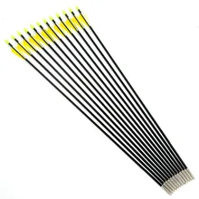 High Quality Target Practise Fiberglass Arrow 6 or 12pcs lot 31inches Archery Hunter Bow Arrows for