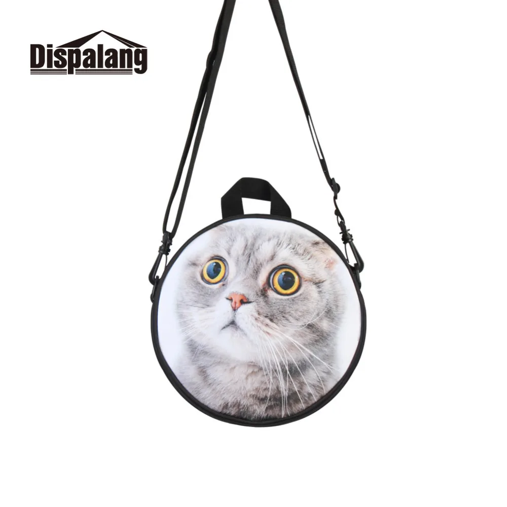 9 дюймовый круглый Детский рюкзак с принтом роз сумка для дошкольных книг девочек