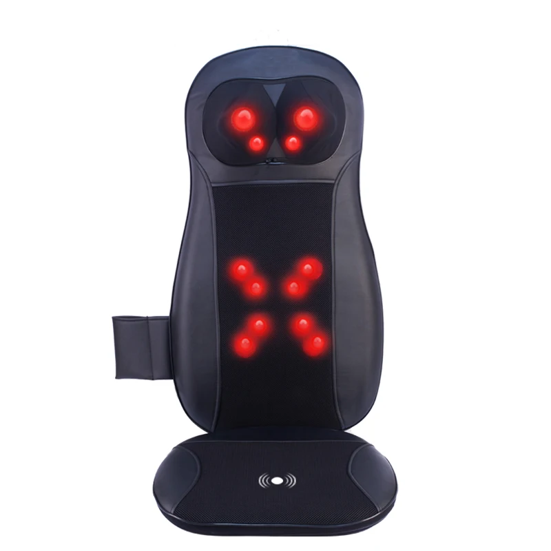 

2019 12V Heated Car massage cushion Neck back body care massage pad car massage seat cushion Prostate Massager