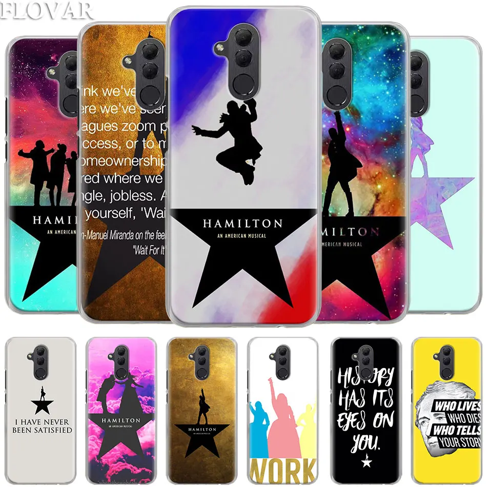 

Hamilton Musical Lyrics Phone Case for Huawei Mate 20 Lite Mate 10 20 P30 Pro P10 P20 P30 Lite P Smart Plus Houing coque