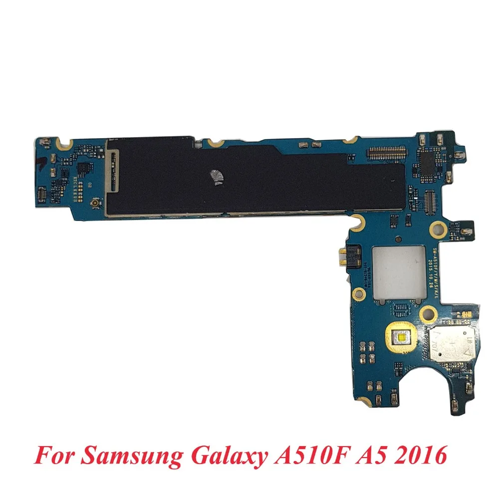 

BINYEAE Unlocked Main Motherboard Replacement For Samsung Galaxy A5 2016 A510F 16GB(1 Sim ) Logic Board Testing Good