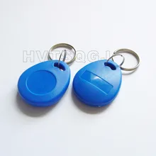 100 шт./лот водонепроницаемый 13,56 МГц RFID IC брелоки 1 k S50 метки контроллер доступа 8