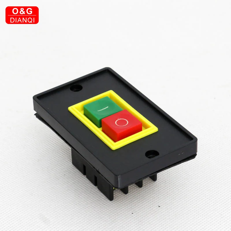 

Start-Stop Buckle Switch On-Off Push Button Switch Box for Bench Drill Grinding Machine Control Box for Cutting Machine