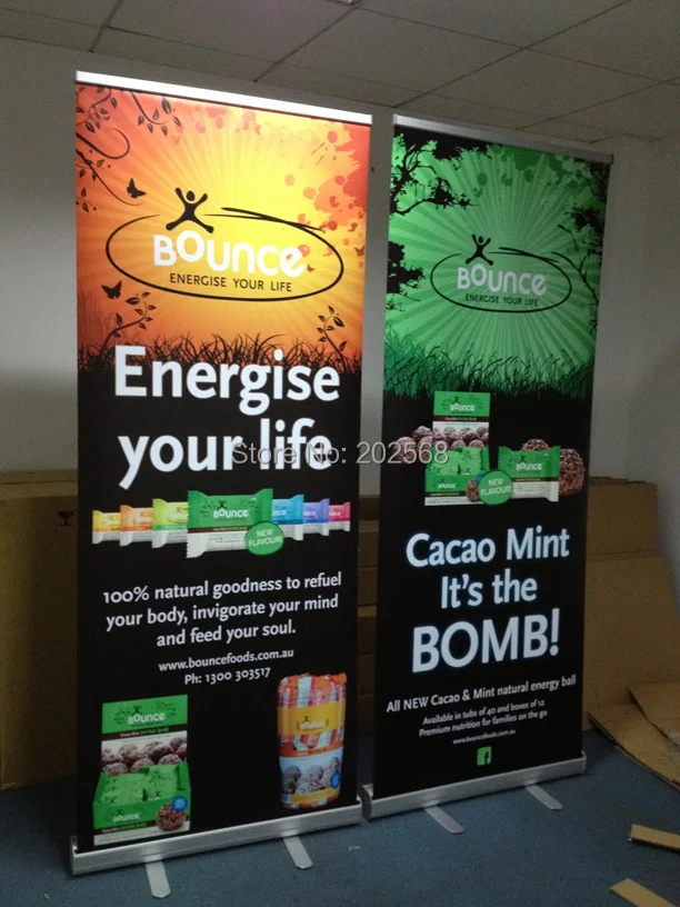 

Roll Up Banner Stand W/Banner Printing