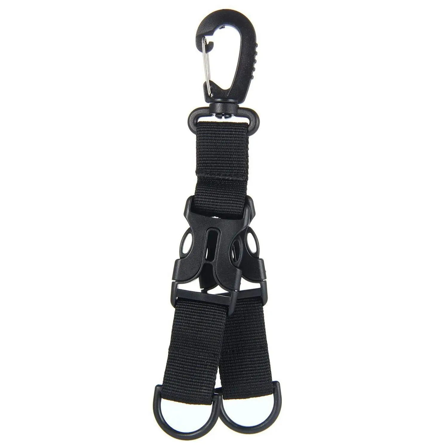 Nylon Ribbon Backpack Hanging Buckle Multi-function Carabiner | Спорт и развлечения