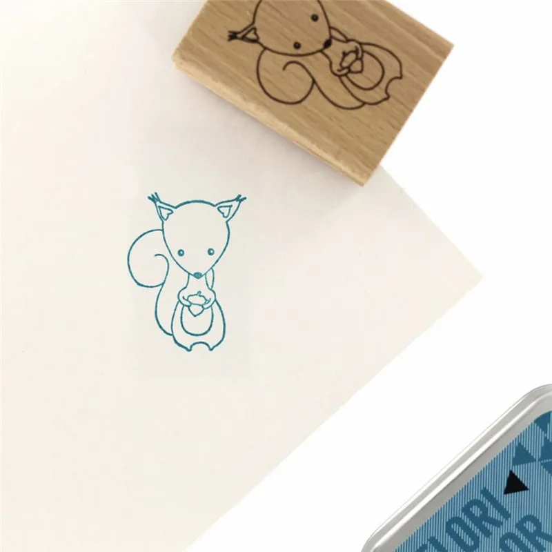 

YaMinSanNiO Metal Cutting Dies Scrapbooking For Card Making DIY Embossing Cuts New Craft Cartoon Squirrel Animals Elements