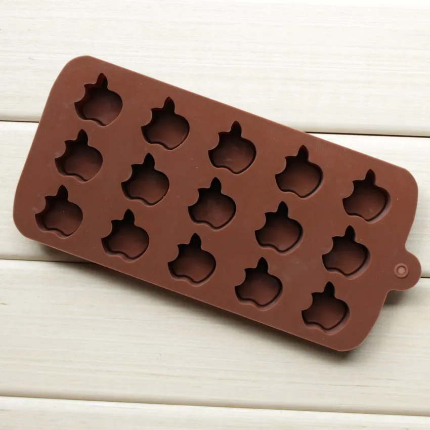 2 шт силиконовая форма для яблока шоколада льда| |