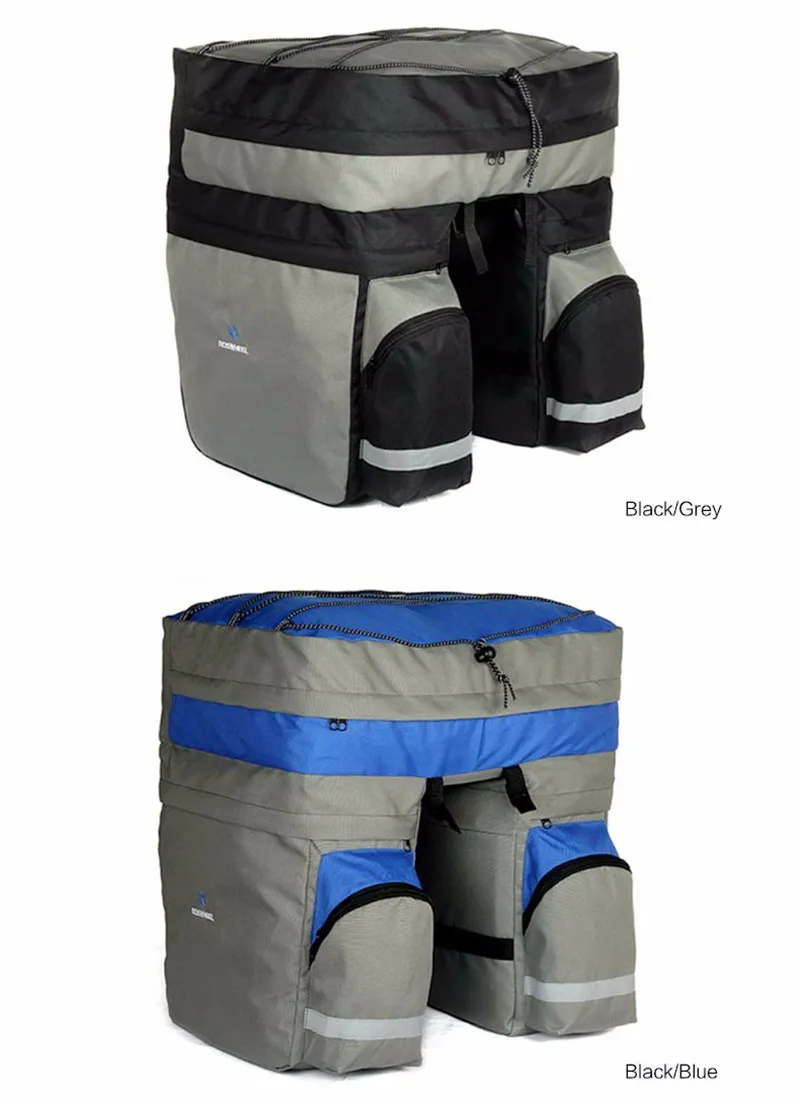 Excellent ROSWHEEL 60L Waterproof MTB Mountain Bike Rack Bag 3 in 1 Multifunction Road Bicycle Pannier Rear Seat Trunk Bag 14590 2 Excellent ROSWHEEL 60L Waterproof MTB Mountain Bike Rack Bag 3 in 1 Multifunction Road Bicycle Pannier Rear Seat Trunk Bag 14590 2