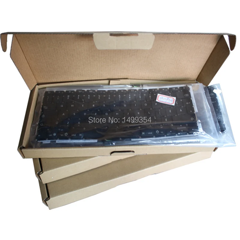 5 шт. Новый A1369 A1466 Французский FR Клавиатура для Apple MacBook Air 13 ''A1466 A1369 Клавиатура Французский Стандартный 2011 -2015