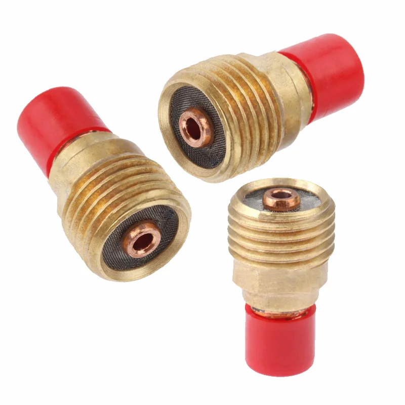 

3pcs/set TIG Welding 45V44 3/32" Gas Lens Collet Body For SR DB PTA WP 9 20 25 Torch